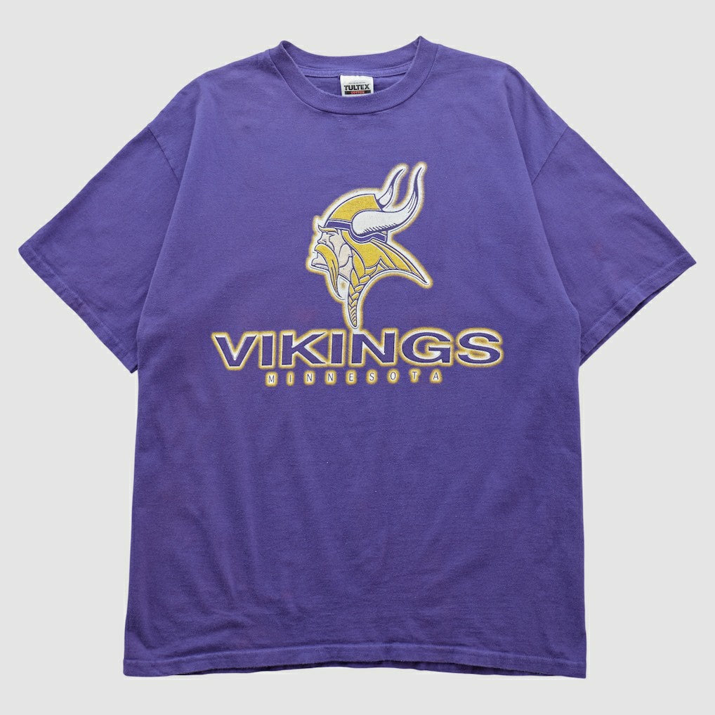 Minnesota Vikings Tultex 90s T-shirt Purple Vintage - Fanatics