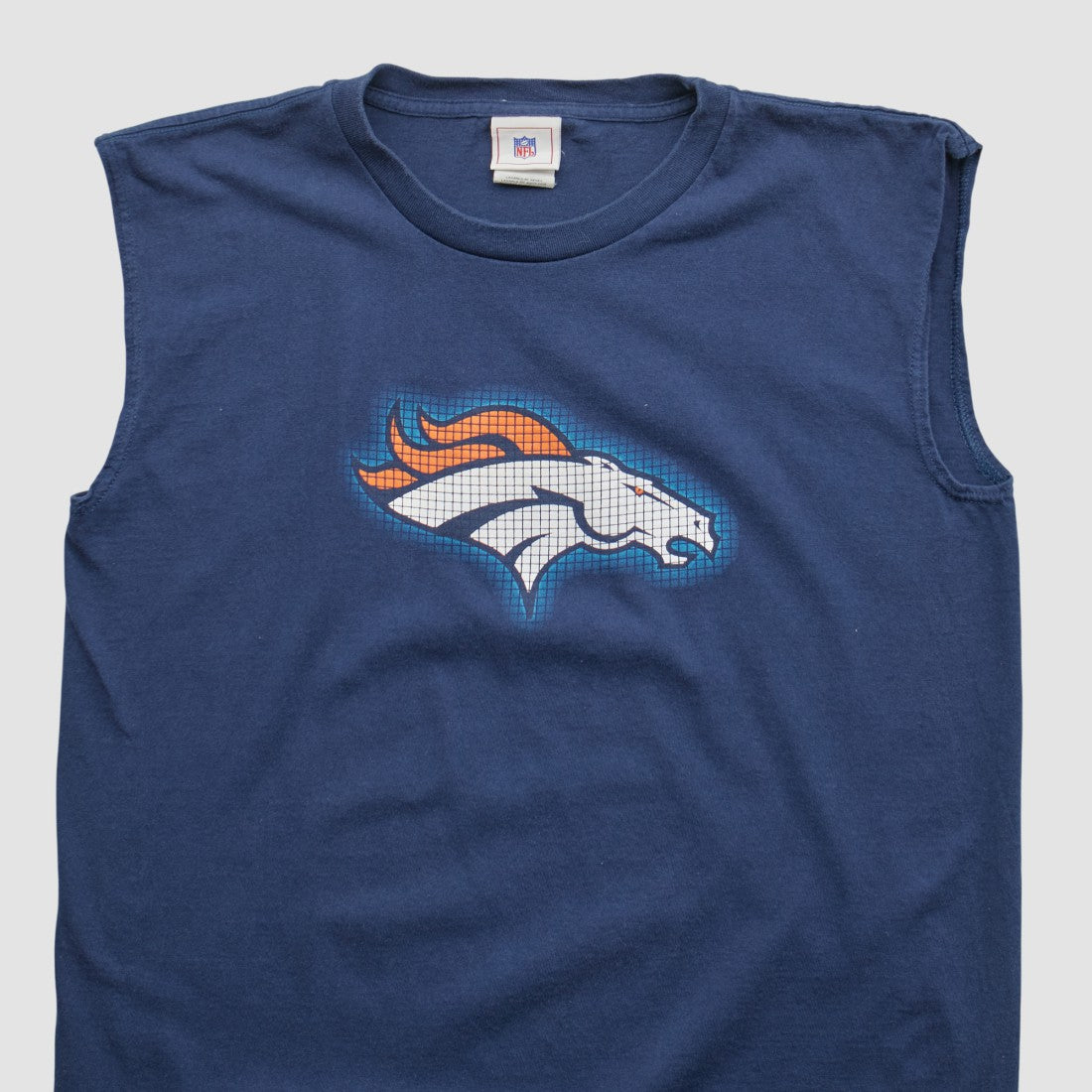 Denver Broncos NFL 2000s Tank Navy Vintage - Fanatics