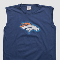 Denver Broncos NFL 2000s Tank Navy Vintage - Fanatics