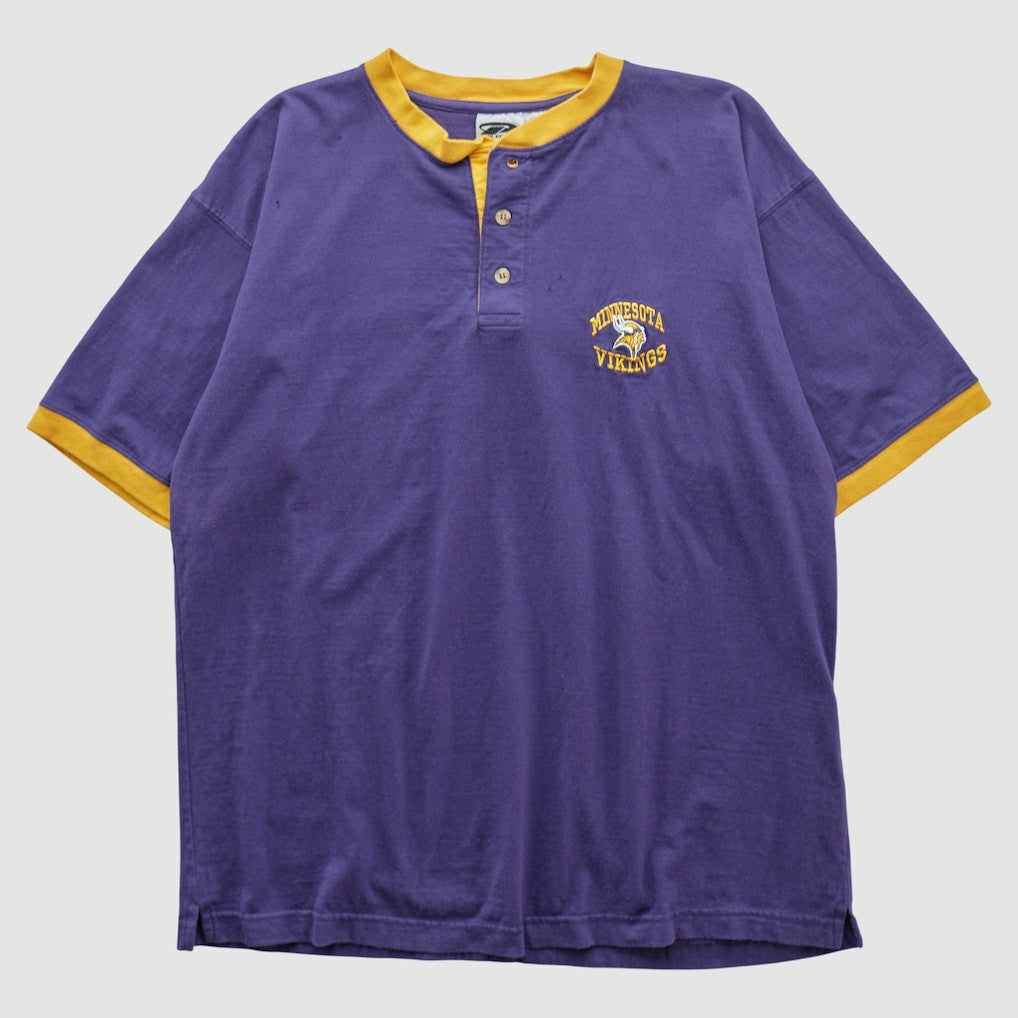 Minnesota Vikings The Edge 2000s T-shirt Purple Vintage - Fanatics