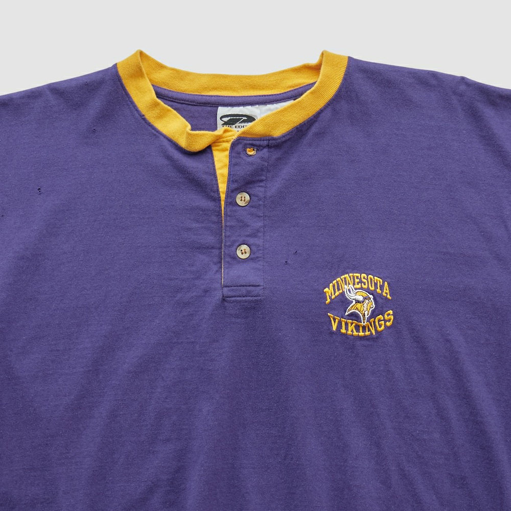 Minnesota Vikings The Edge 2000s T-shirt Purple Vintage - Fanatics