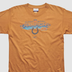 Indianapolis Colts Reebok 2007 T-shirt Orange Vintage - Fanatics