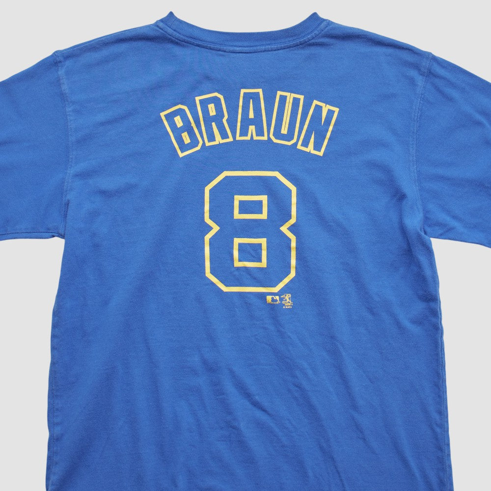 Milwaukee Brewers Majestic 2000s T-shirt Near Me