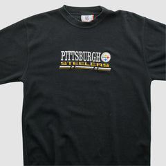 Pittsburgh Steelers NFL 2000s Pullover Sweatshirt Black Vintage - Fanatics