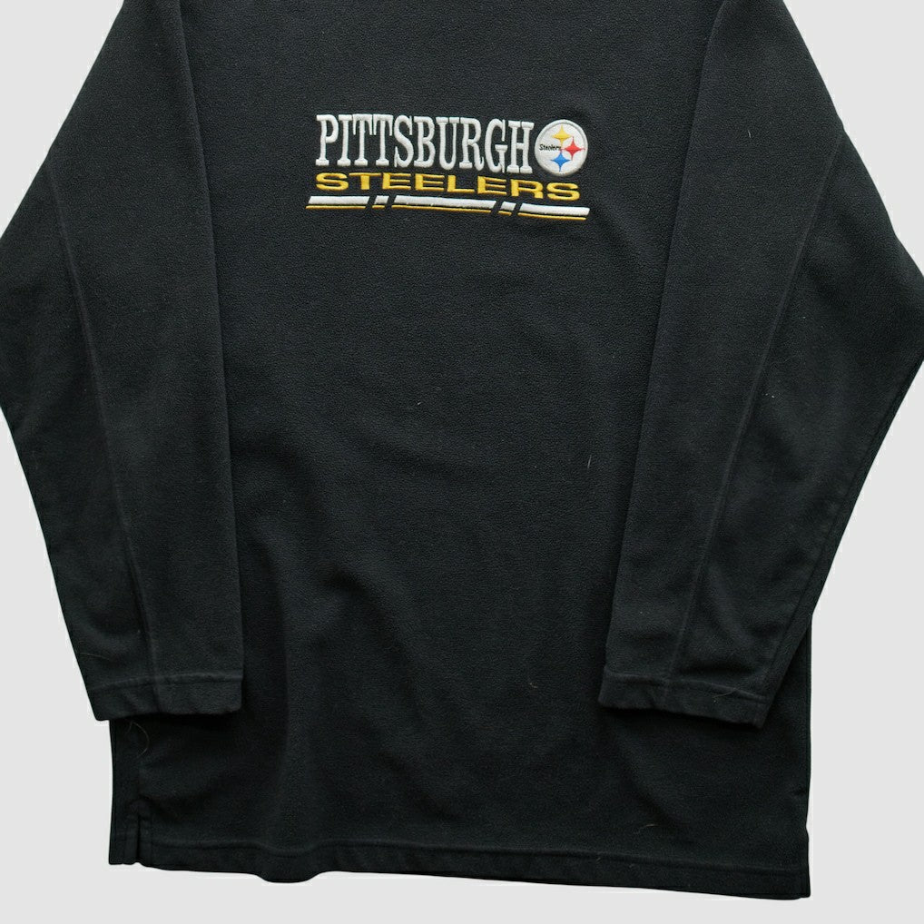 Pittsburgh Steelers NFL 2000s Pullover Sweatshirt Black Vintage - Fanatics