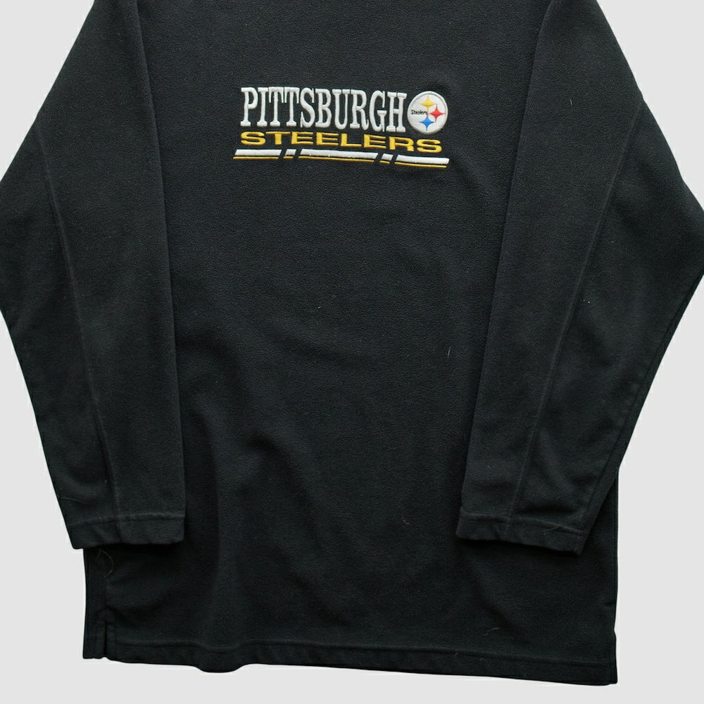 Pittsburgh Steelers NFL 2000s Pullover Sweatshirt Black Vintage - Fanatics
