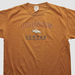Denver Broncos NFL 2000s T-shirt Brown Vintage - Fanatics