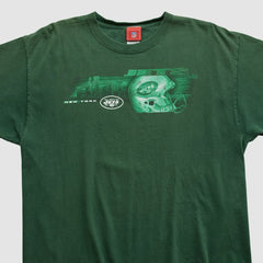 New York Jets NFL 2000s T-shirt Green Vintage - Fanatics