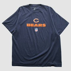 Chicago Bears Reebok 2000s T-shirt Navy Vintage - Fanatics
