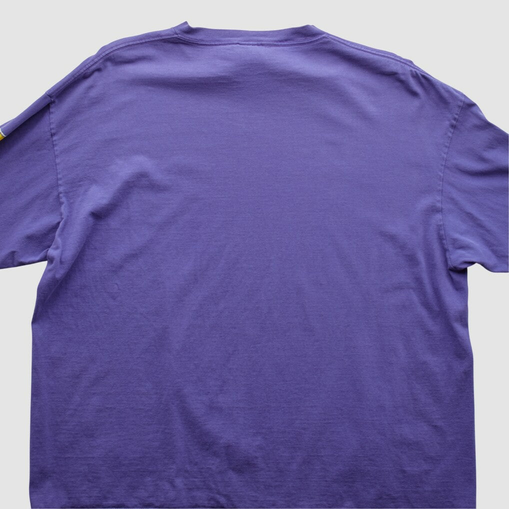 Minnesota Vikings Logo Athletic 90s Long Sleeve T-shirt Purple Vintage - Fanatics