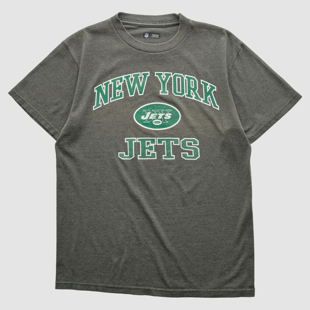 New York Jets NFL 2010s T-shirt Dark Heather Gray Vintage - Fanatics