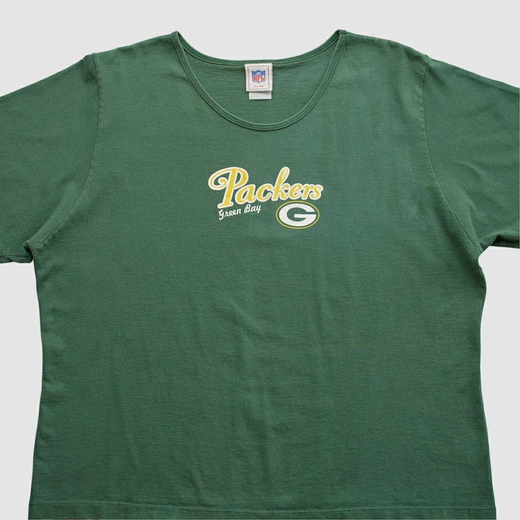 Green Bay Packers NFL 2000s T-shirt Green Vintage - Fanatics