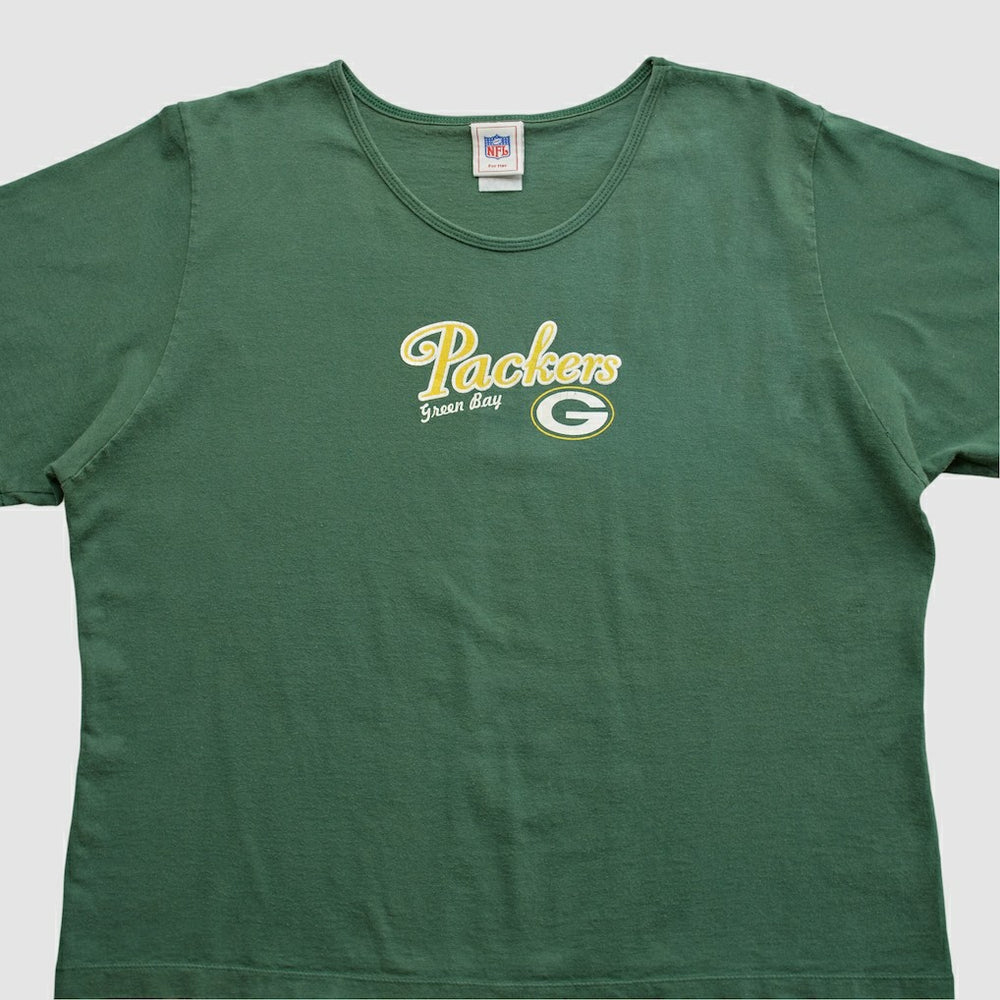 Green Bay Packers NFL 2000s T-shirt Green Vintage - Fanatics