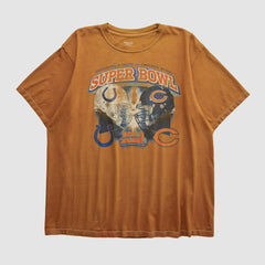 Superbowl XLI Reebok 2007 T-shirt Orange Vintage - Fanatics