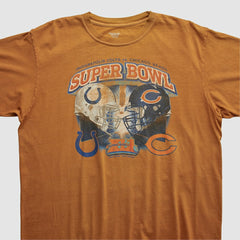 Superbowl XLI Reebok 2007 T-shirt Orange Vintage - Fanatics
