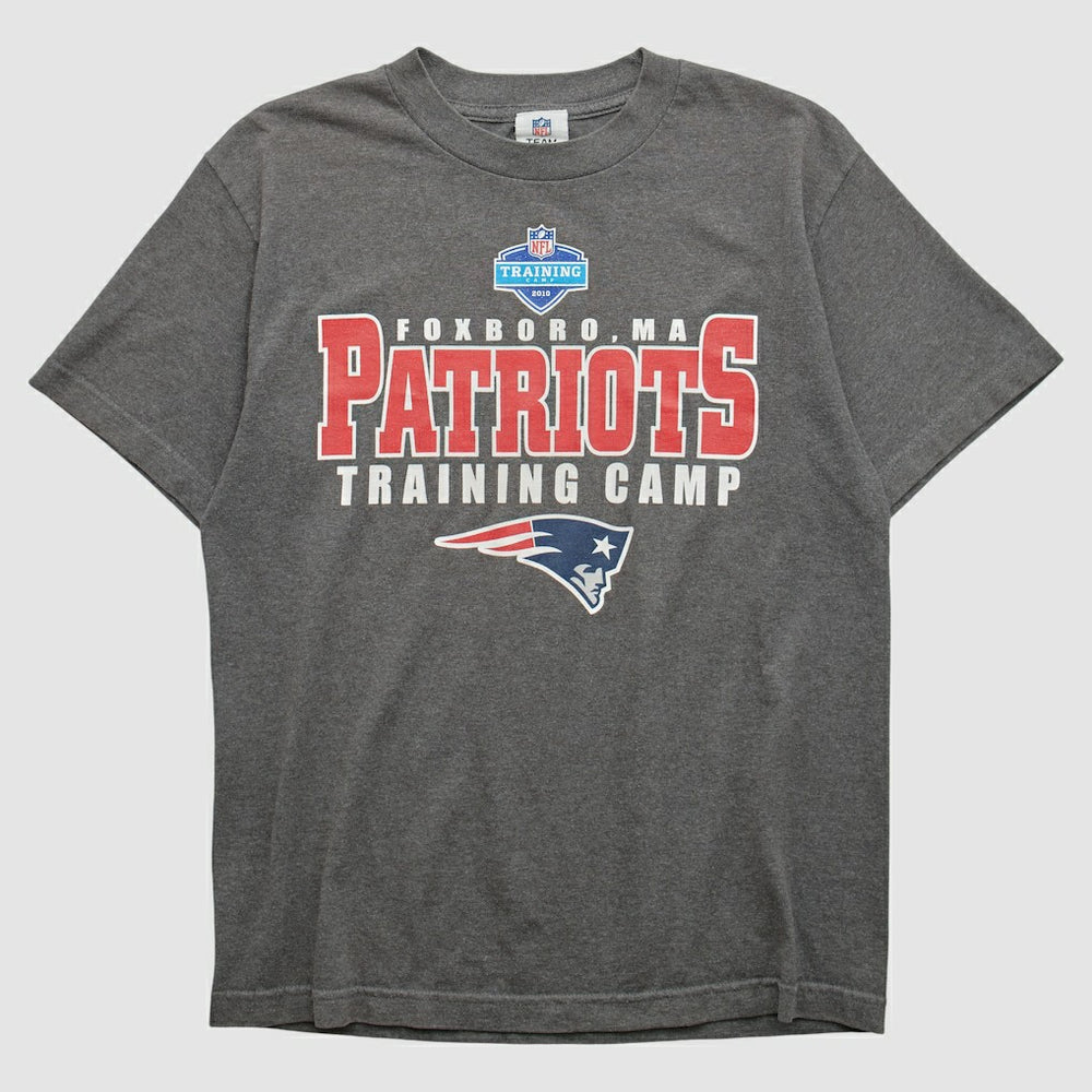 New England Patriots NFL 2010 T-shirt Dark Heather Gray Vintage - Fanatics