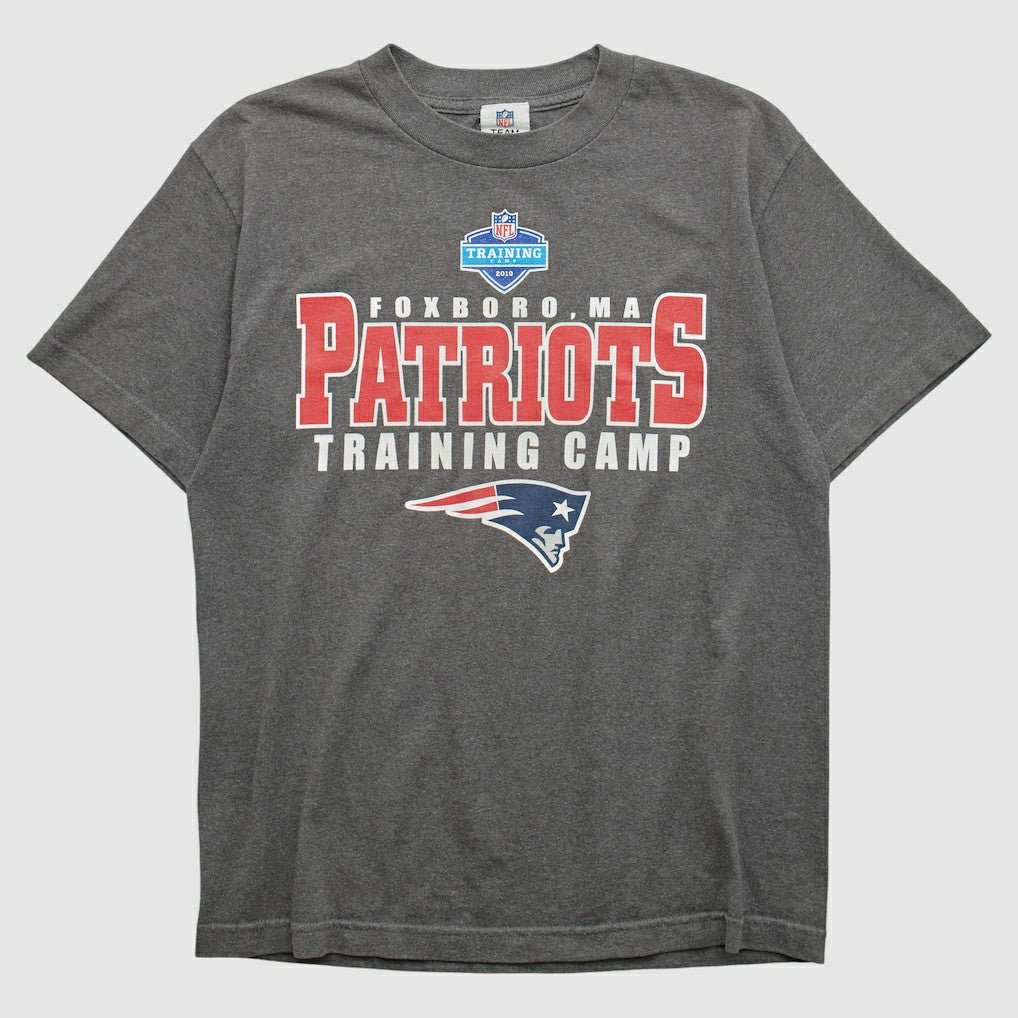New England Patriots NFL 2010 T-shirt Dark Heather Gray Vintage - Fanatics