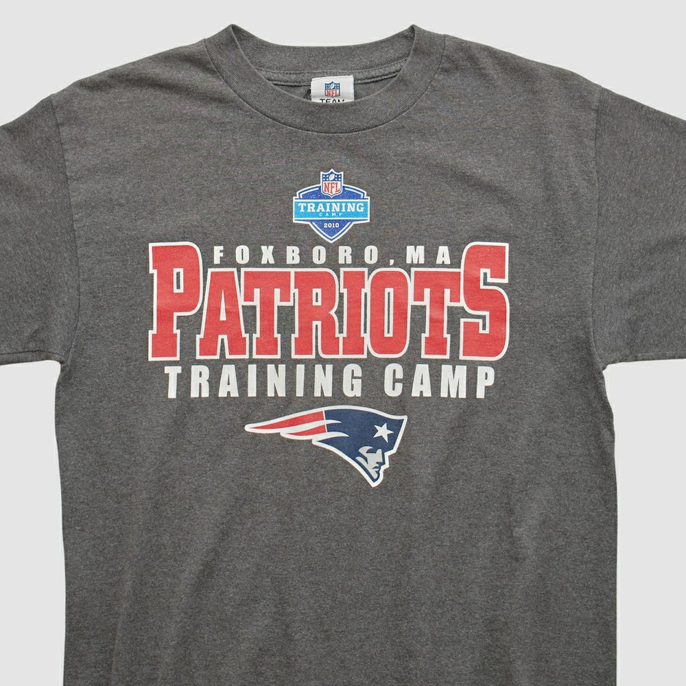 New England Patriots NFL 2010 T-shirt Dark Heather Gray Vintage - Fanatics