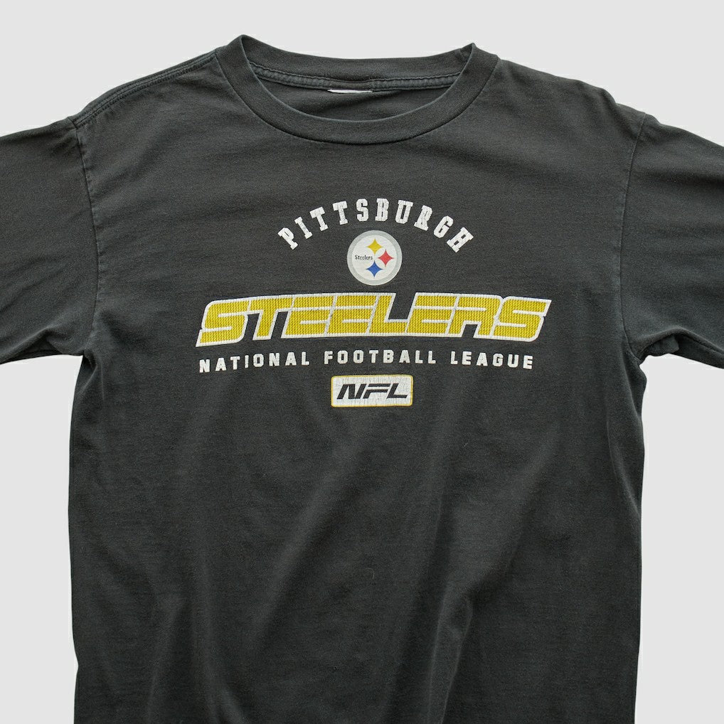 Pittsburgh Steelers 2000s Long Sleeve T-shirt Black Vintage - Fanatics