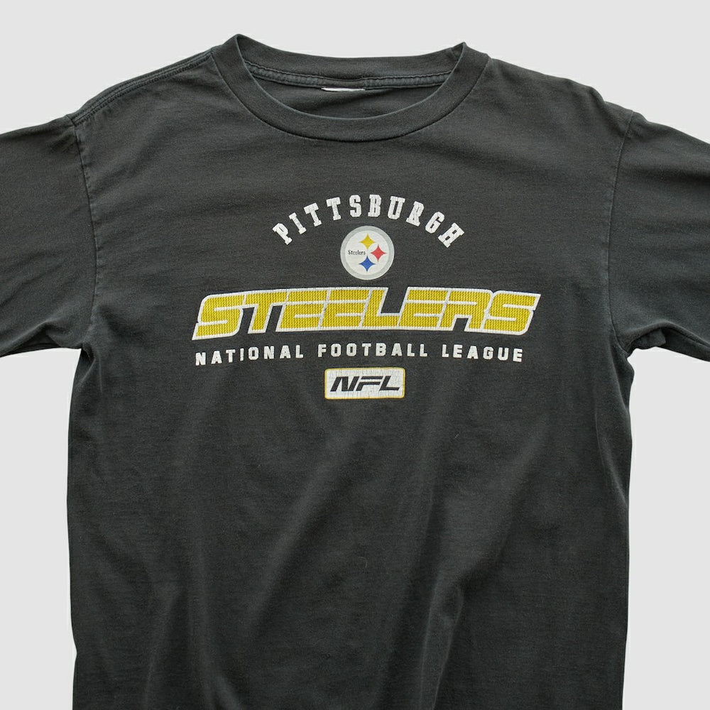 Pittsburgh Steelers 2000s Long Sleeve T-shirt Black Vintage - Fanatics
