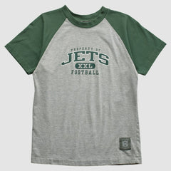 New York Jets NFL 2000s T-shirt Heather Gray Vintage - Fanatics