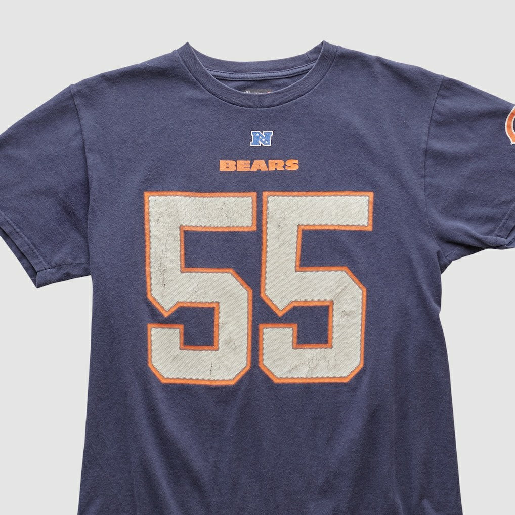 Chicago Bears NFL 2000s T-shirt Navy Vintage - Fanatics