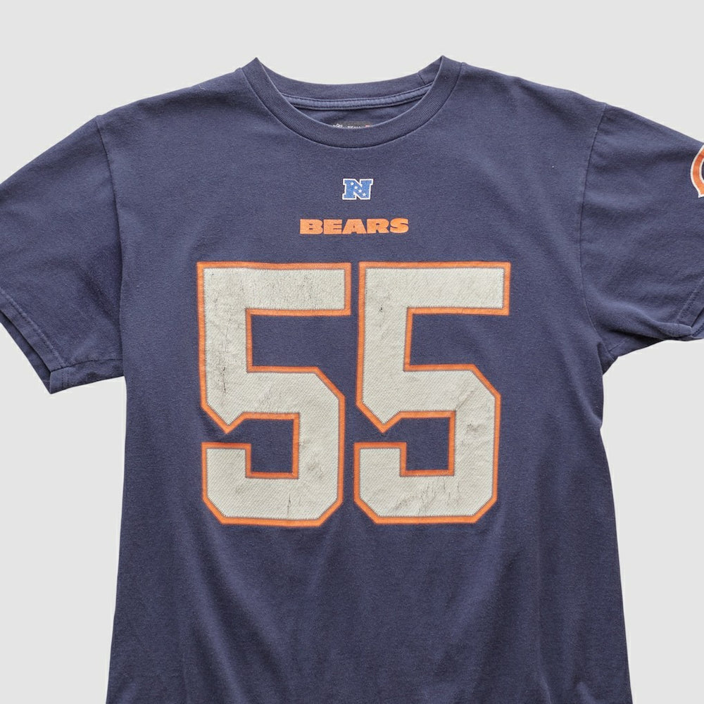 Chicago Bears NFL 2000s T-shirt Navy Vintage - Fanatics