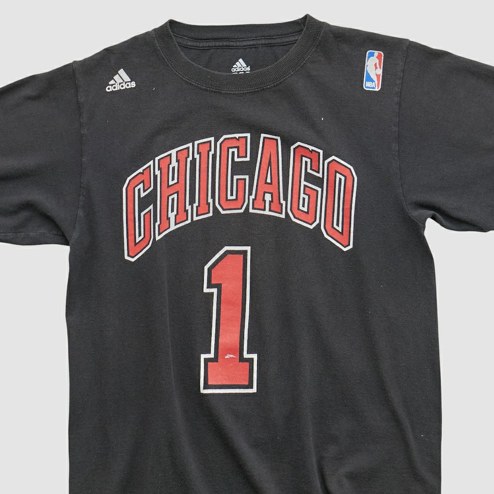 Adidas - Chicago Bulls 2010s T-shirt - Black Vintage