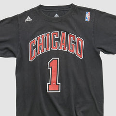 Adidas - Chicago Bulls 2010s T-shirt - Black Vintage