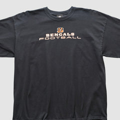 Cincinnati Bengals NFL 2010s Long Sleeve T-shirt Black Vintage - Fanatics