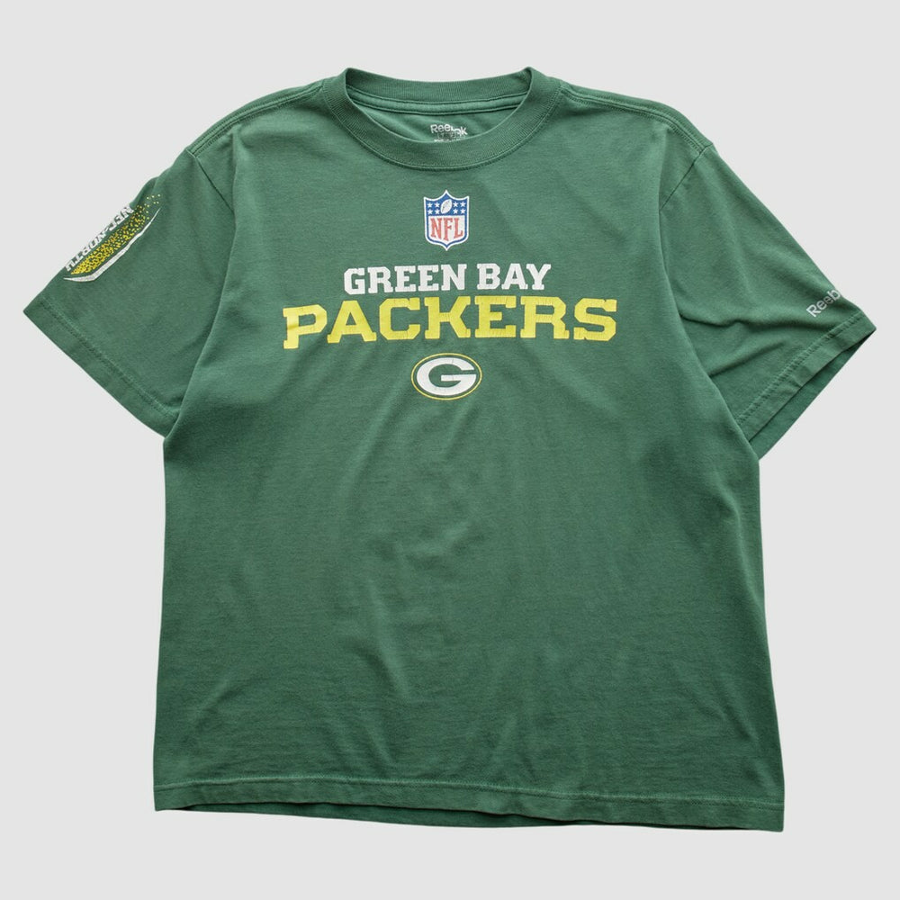 Green Bay Packers Reebok 2000s T-shirt Green Vintage - Fanatics