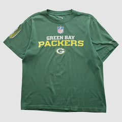 Green Bay Packers Reebok 2000s T-shirt Green Vintage - Fanatics