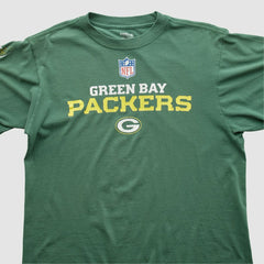 Green Bay Packers Reebok 2000s T-shirt Green Vintage - Fanatics