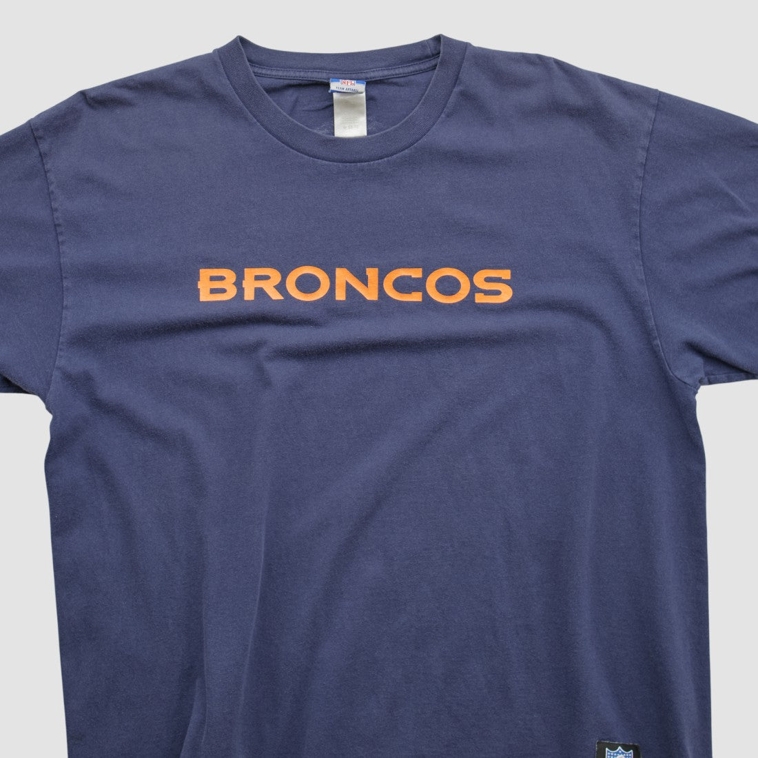 Denver Broncos NFL 2000s T-shirt Navy Vintage - Fanatics