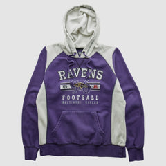 Baltimore Ravens NFL 2010s Hooded Pullover Sweatshirt Purple Vintage - Fanatics
