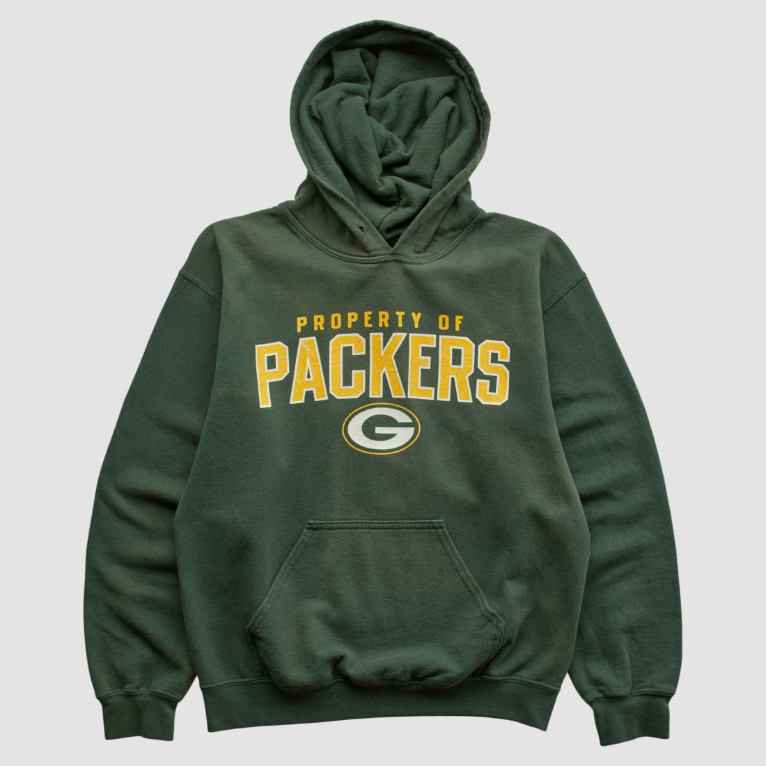 Green Bay Packers Reebok 2000s Hooded Pullover Sweatshirt Green Vintage - Fanatics