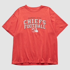 Kansas City Chiefs Reebok 2000s T-shirt Red Vintage - Fanatics