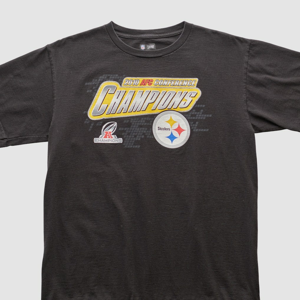 Pittsburgh Steelers NFL 2010 T-shirt Black Vintage - Fanatics