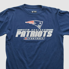 New England Patriots NFL 2010s Long Sleeve T-shirt Navy Vintage - Fanatics