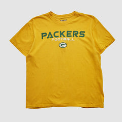 Green Bay Packers NFL 2000s T-shirt Yellow Vintage - Fanatics