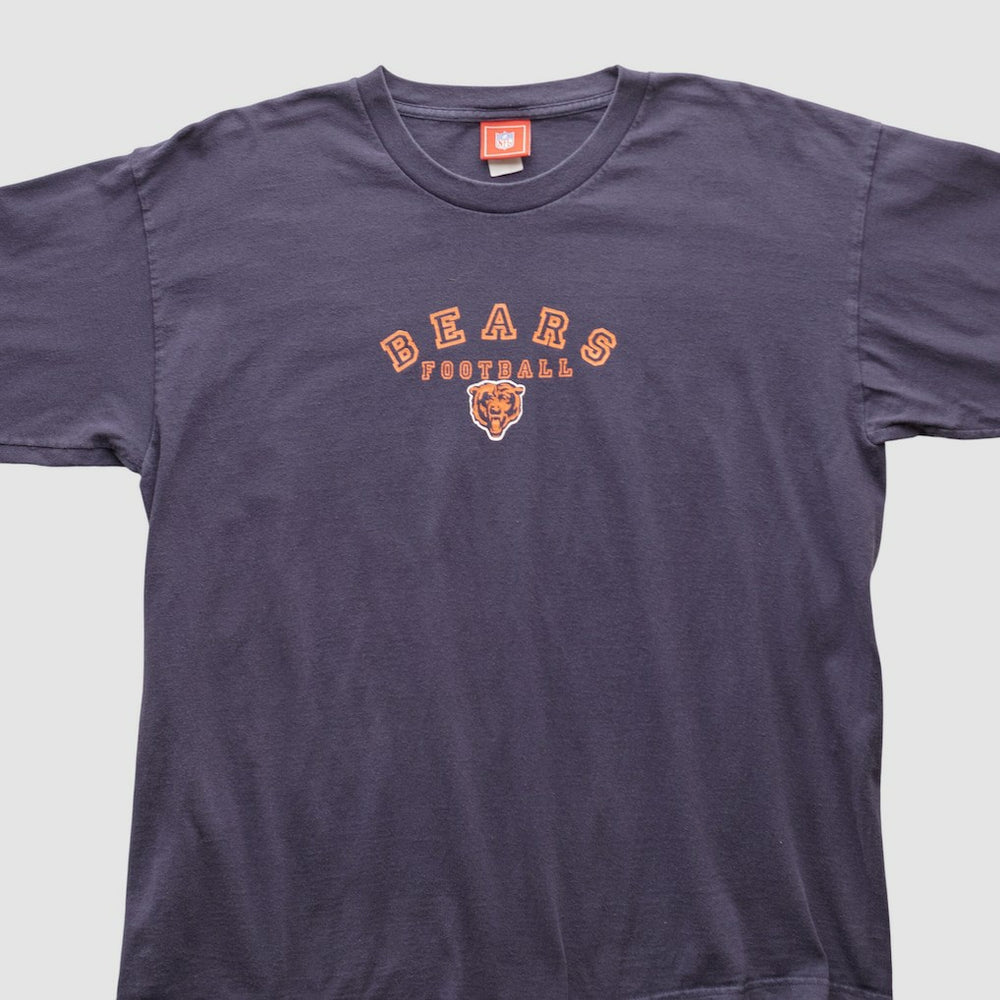 Chicago Bears NFL 2000s Long Sleeve T-shirt Navy Vintage - Fanatics
