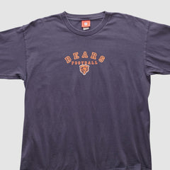 Chicago Bears NFL 2000s Long Sleeve T-shirt Navy Vintage - Fanatics