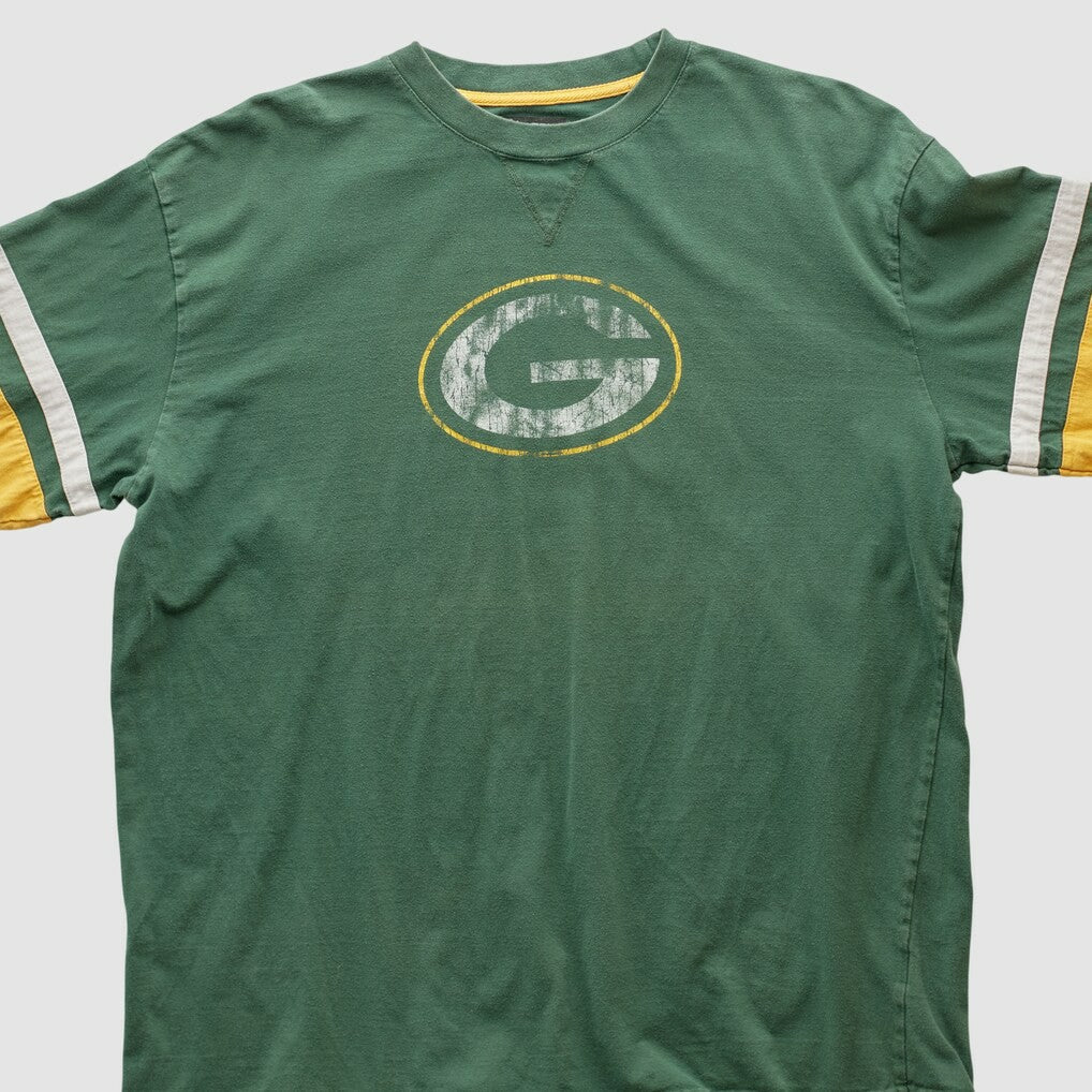 Green Bay Packers NFL 2010s Long Sleeve T-shirt Green Vintage - Fanatics