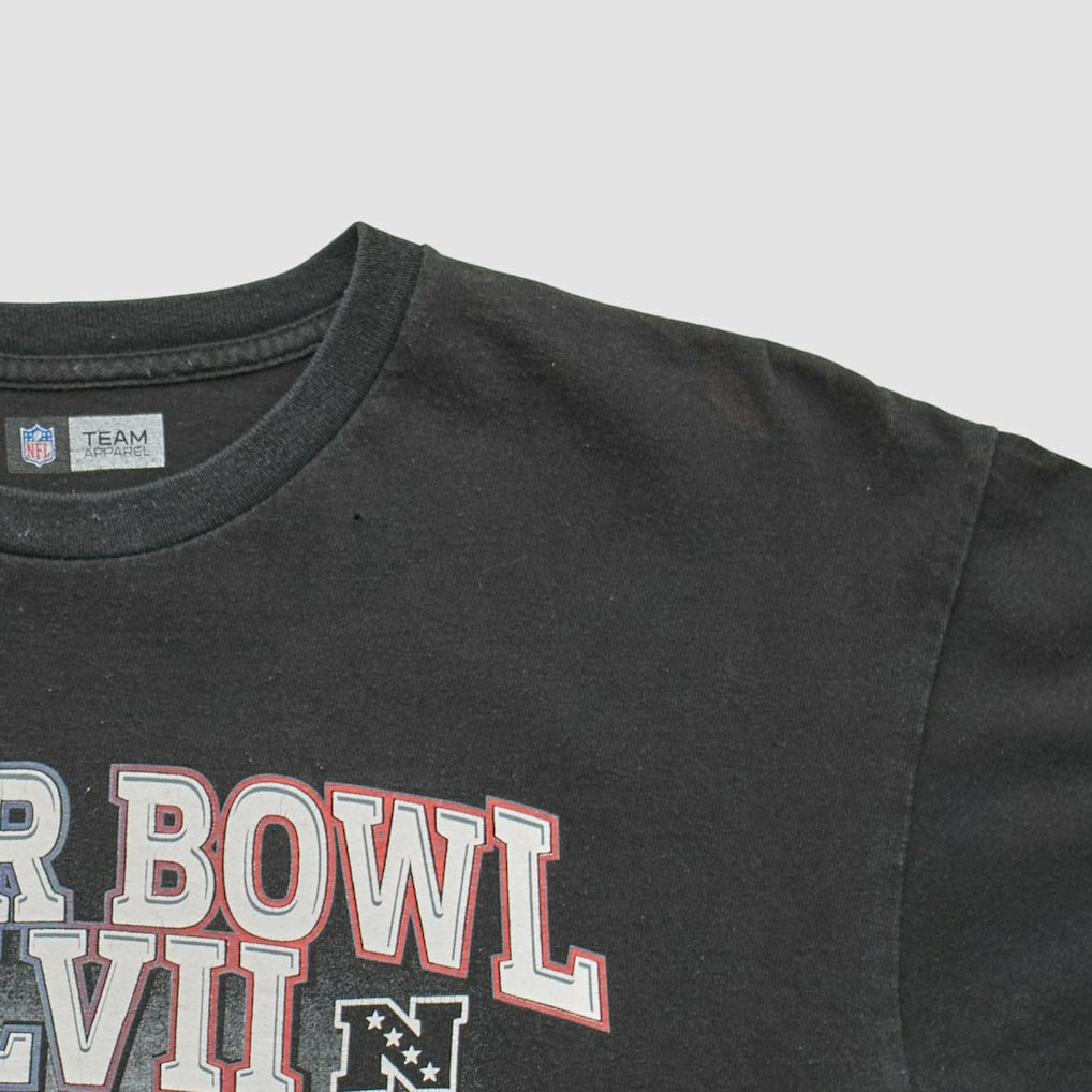 Superbowl XLVII NFL 2013 T-shirt Black Vintage - Fanatics