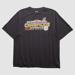 Pittsburgh Steelers NFL 2010 T-shirt Black Vintage - Fanatics