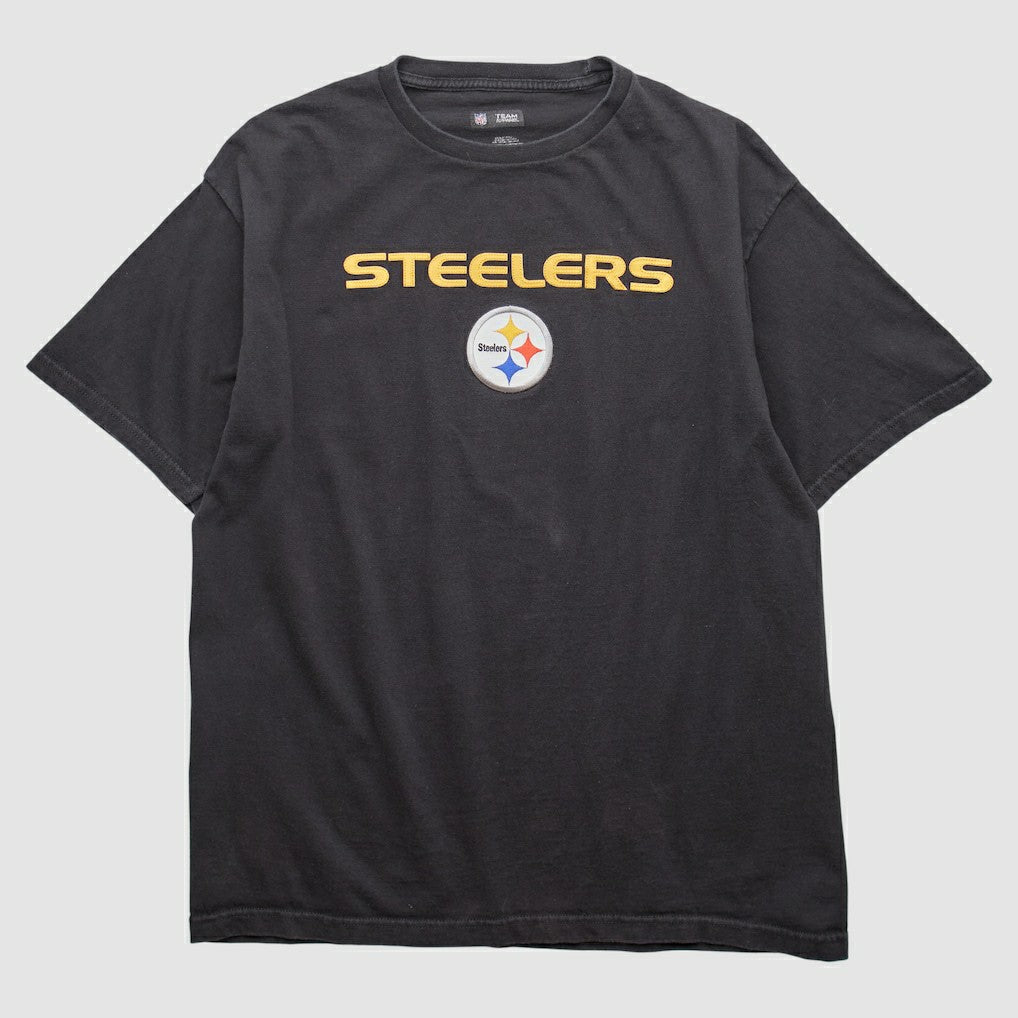 Pittsburgh Steelers NFL 2010s T-shirt Black Vintage - Fanatics