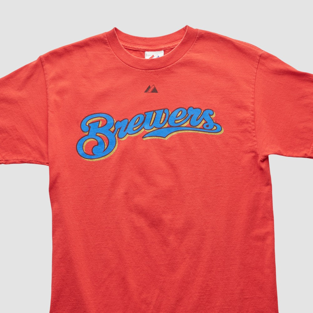 Milwaukee Brewers Majestic 2000s T-shirt Lifestyle