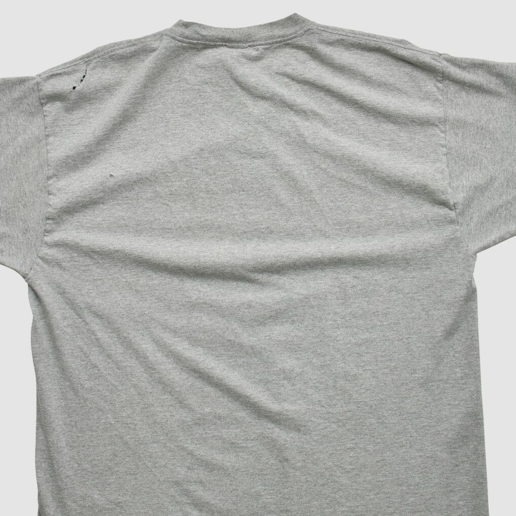 New England Patriots Reebok 2000s T-shirt Heather Gray Vintage - Fanatics