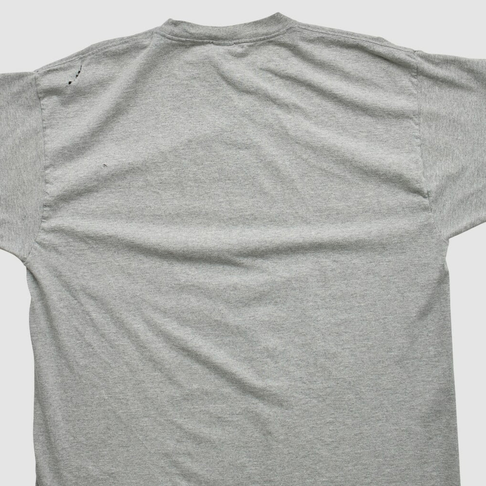 New England Patriots Reebok 2000s T-shirt Heather Gray Vintage - Fanatics