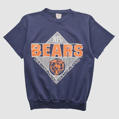 Chicago Bears Tultex 90s Pullover Sweatshirt Navy Vintage - Fanatics